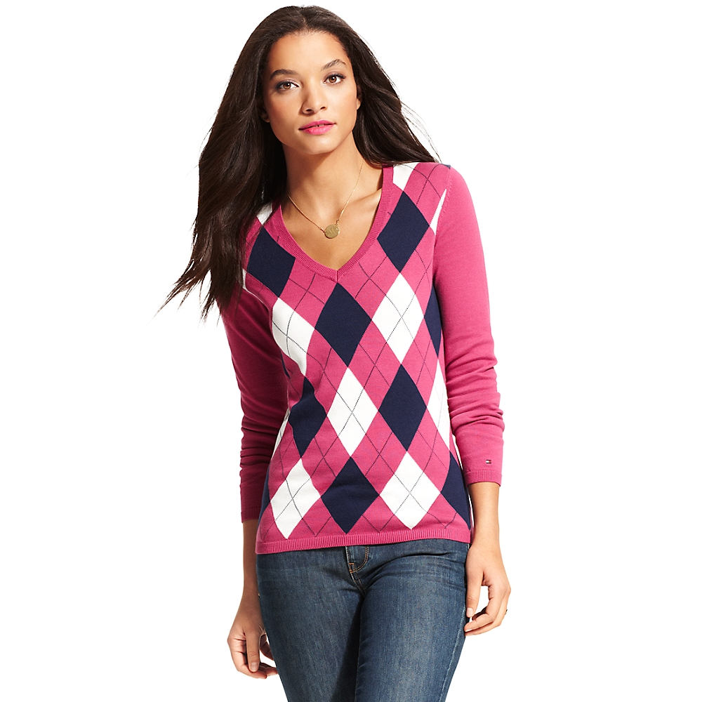 tommy hilfiger sweater rosa