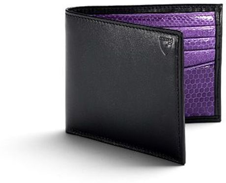 wallet purple aspinal mens billfold