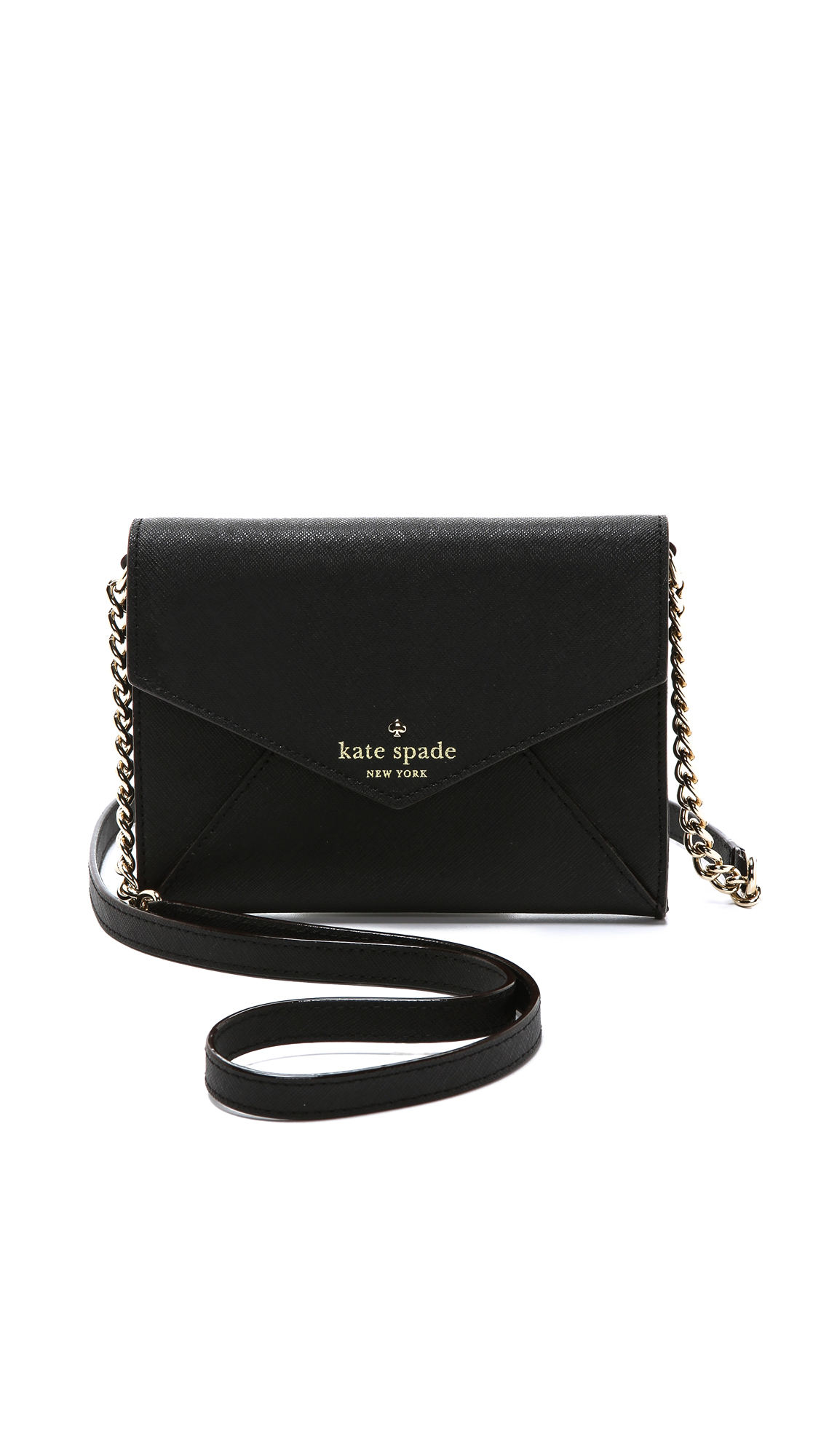 Kate Spade Cedar Street Monday Cross Body Bag Clock Tower in Black