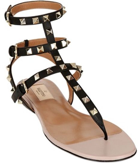 studded sandals heels valentino