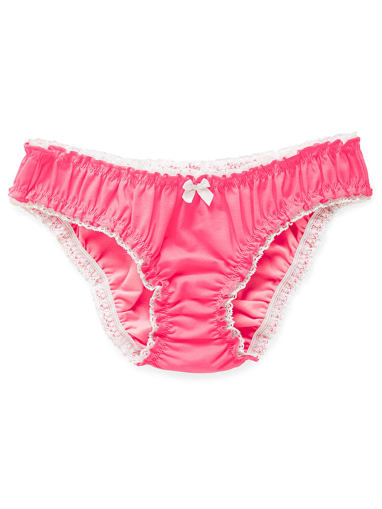 Victoria's Secret Lowrise Bikini Panty in Pink (pop pink bloomer) Lyst