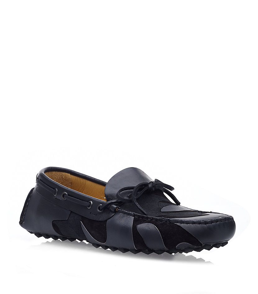 Valentino Camouflage Driving Shoes in Blue for Men Lyst