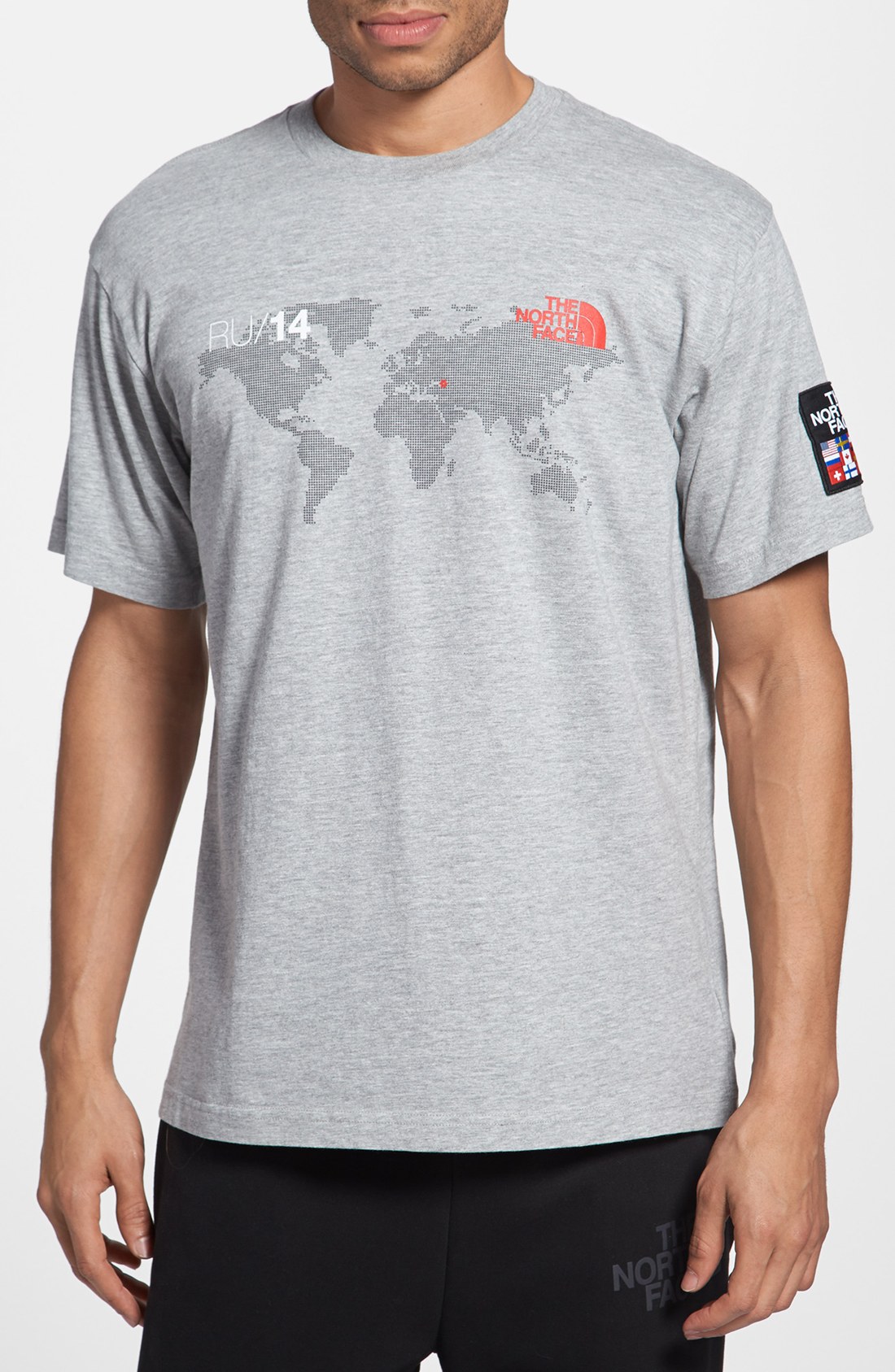 the north face tshirt xxl