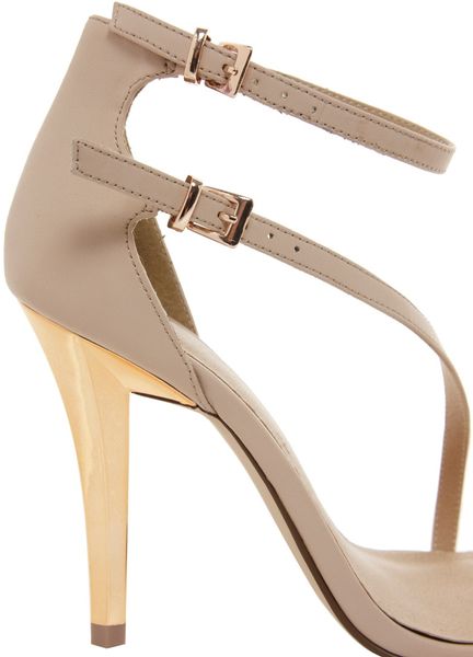 asos nude sandals