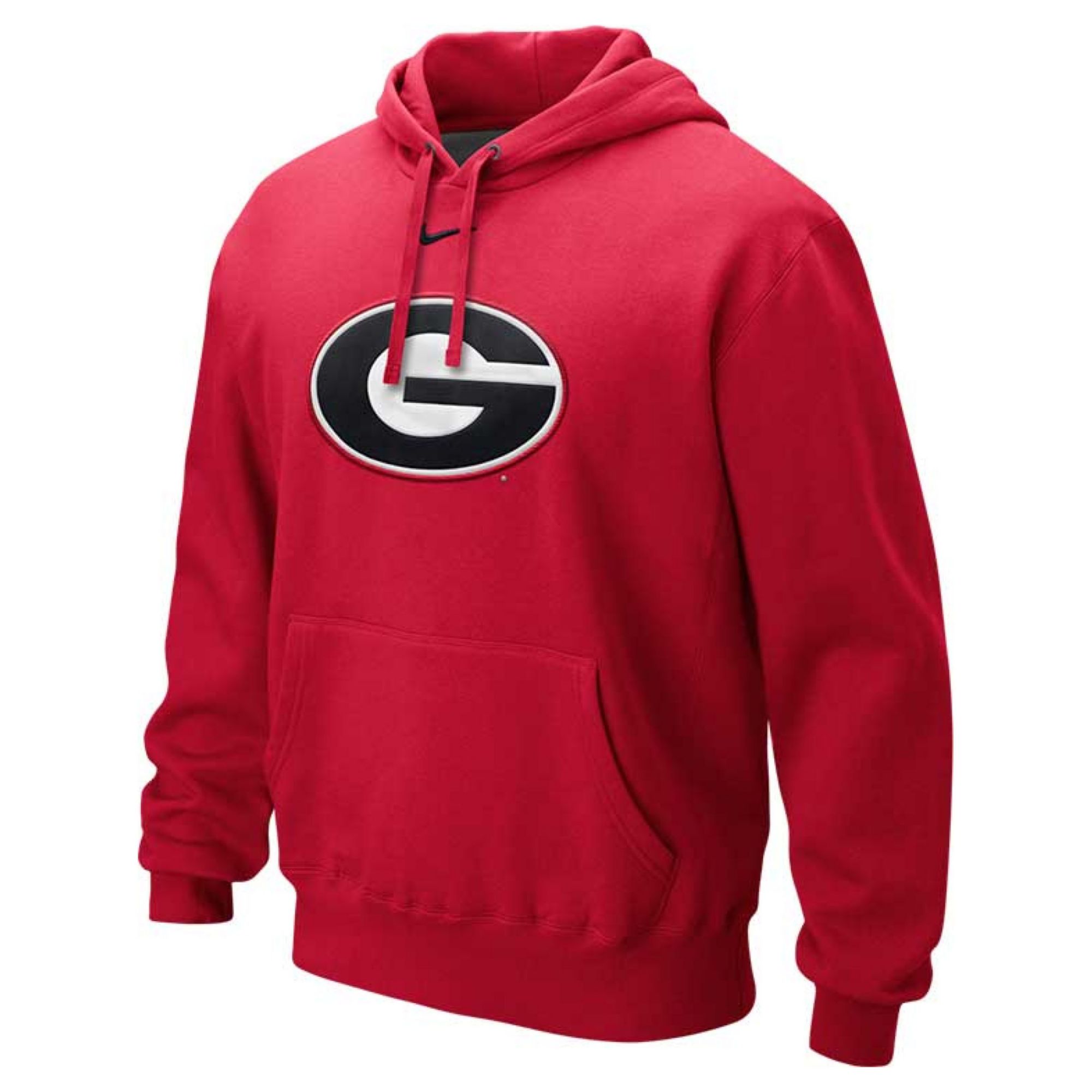Nike Mens Georgia Bulldogs Classic Logo Hoodie in Red for Men | Lyst