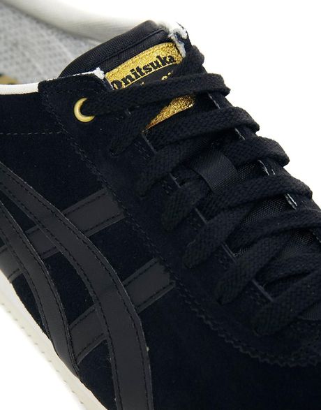 onitsuka tiger black suede