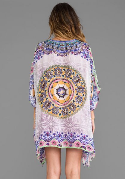 camilla kaftan blue