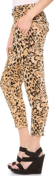 subdued cheetah pants