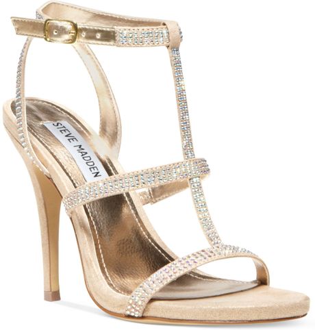 madden steve sandals evening champagne gold