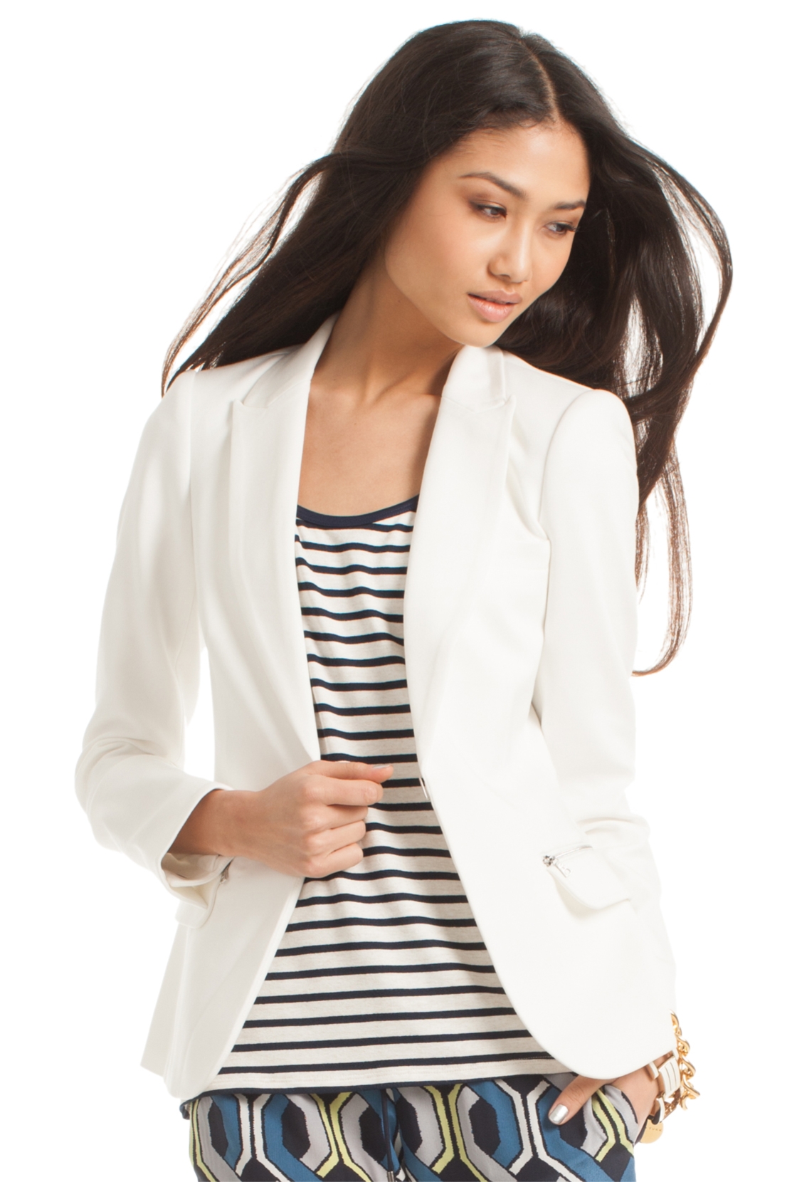 trina turk down jacket