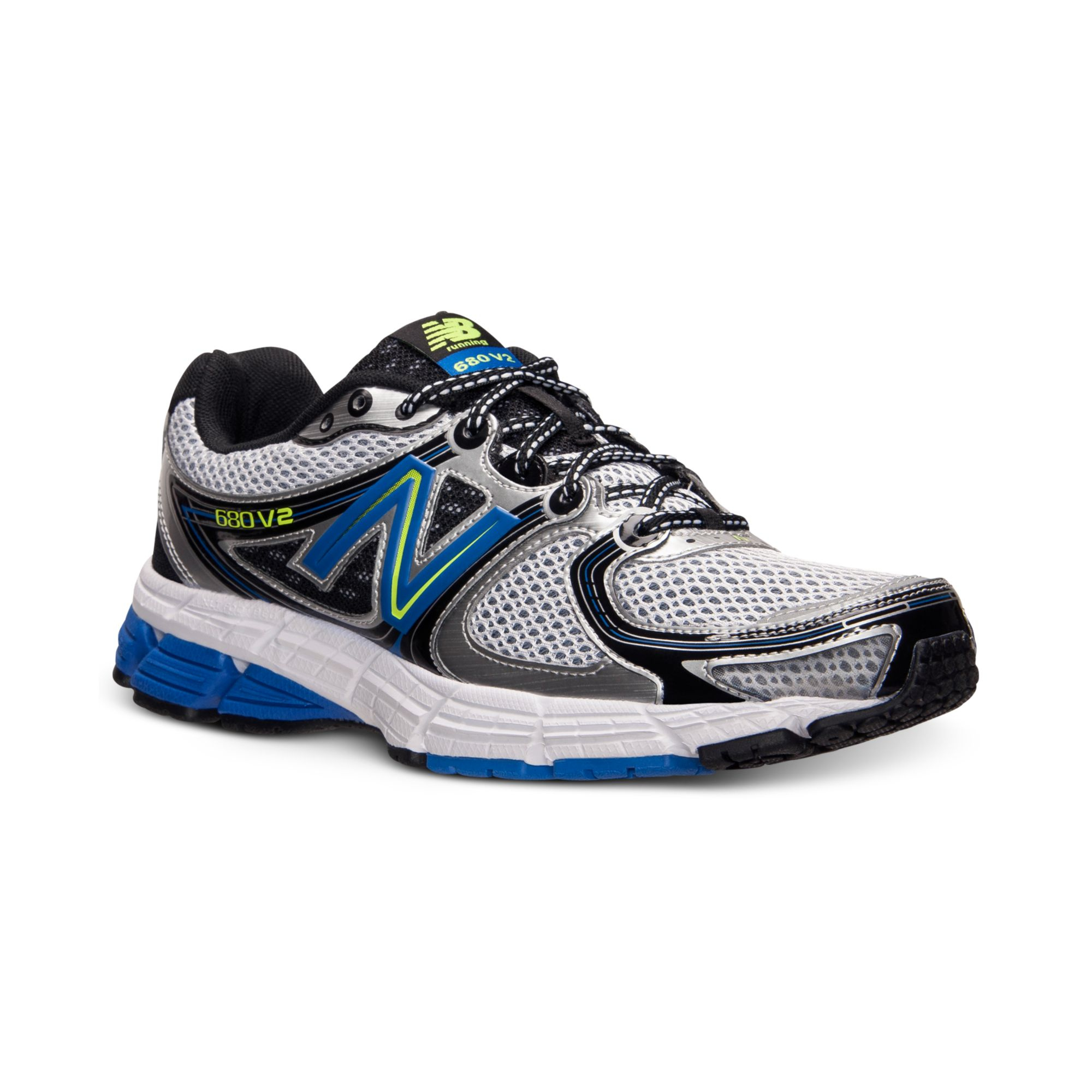New Balance Men'S 680 Running Sneakers From Finish Line in Blue for Men
