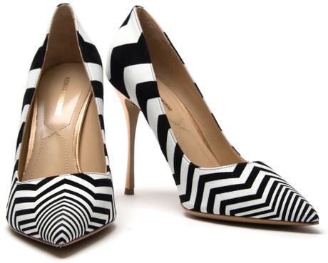 Nicholas Kirkwood Zig Zag Pump in Black - Lyst