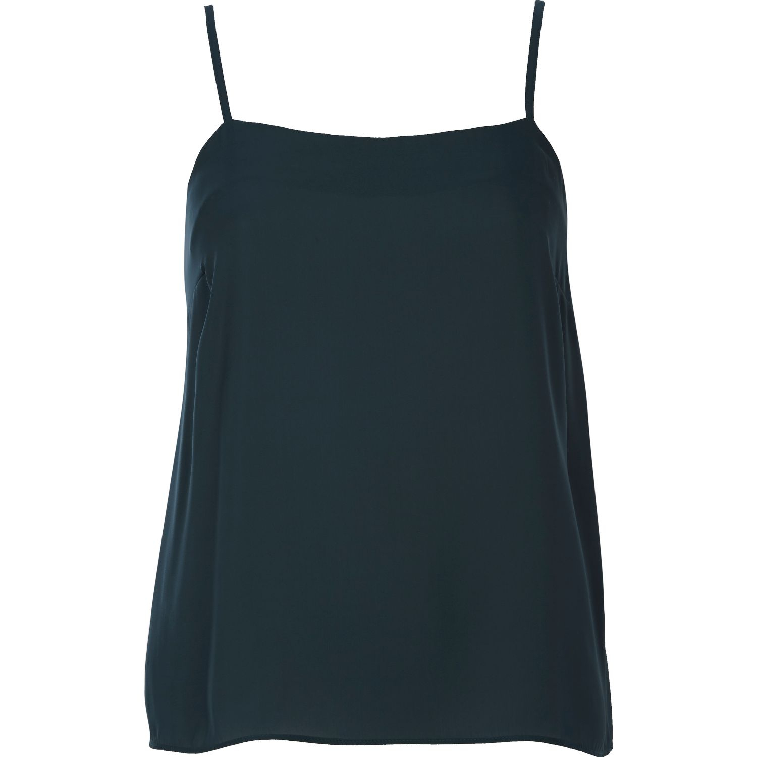 River Island Dark Green Cami Top in Green Lyst
