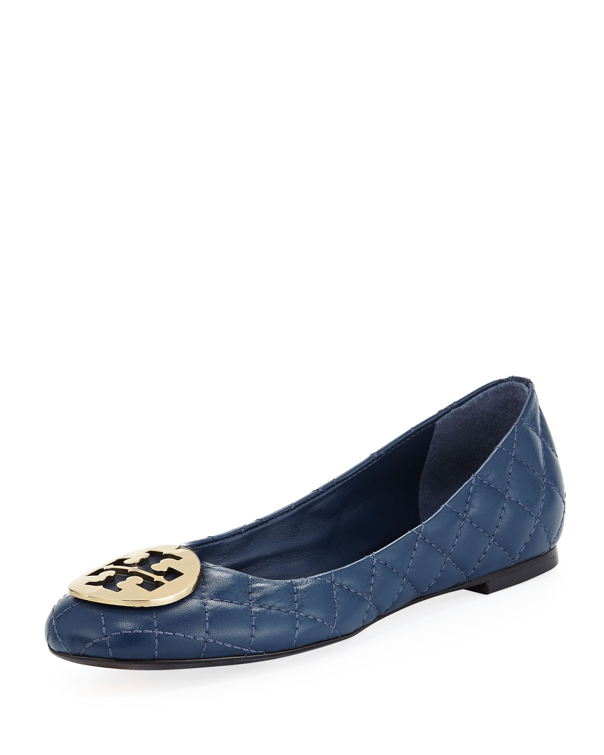tory burch quinn quilted flats