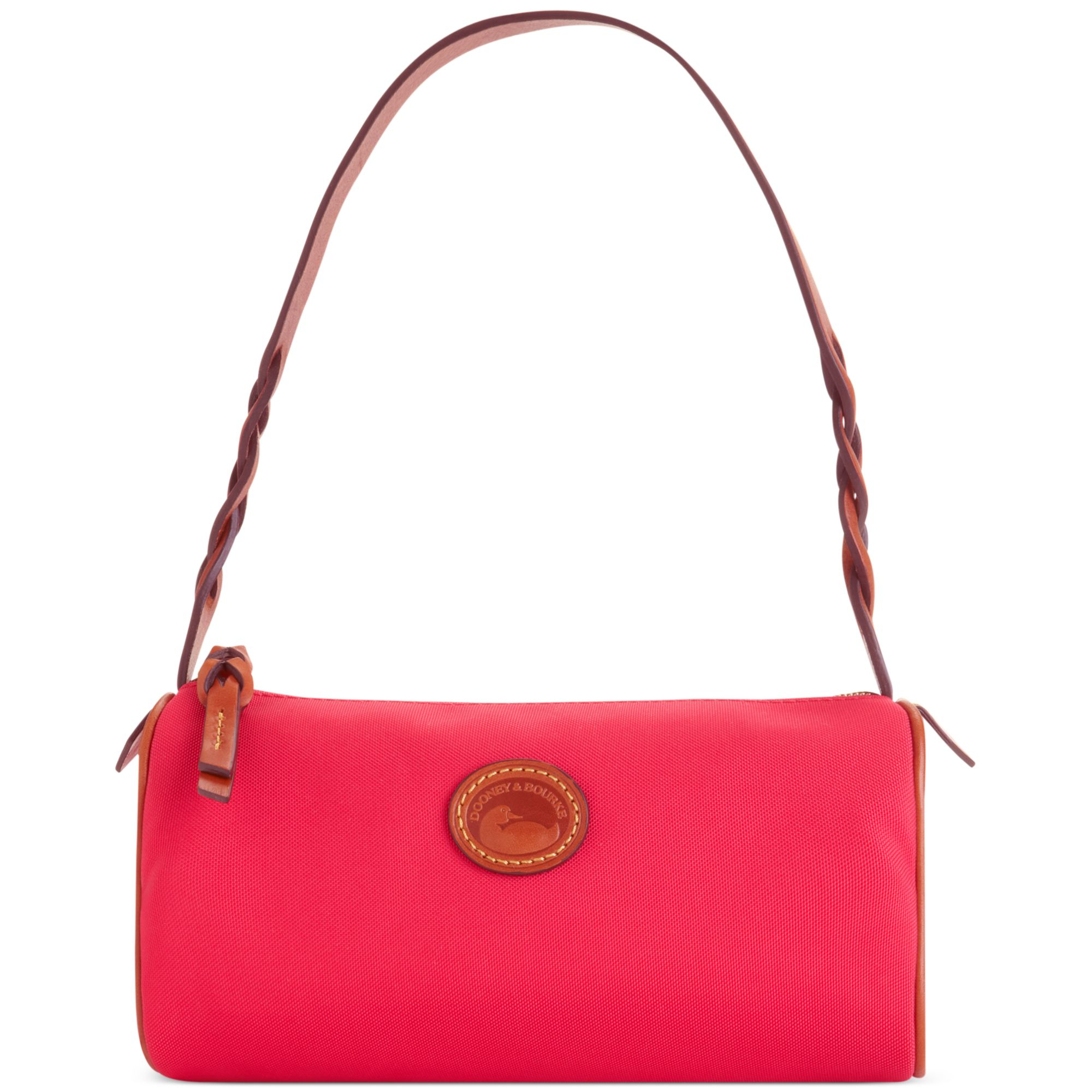 Dooney & Bourke Small Nylon Barrel Bag in Pink (HOT PINK) Lyst