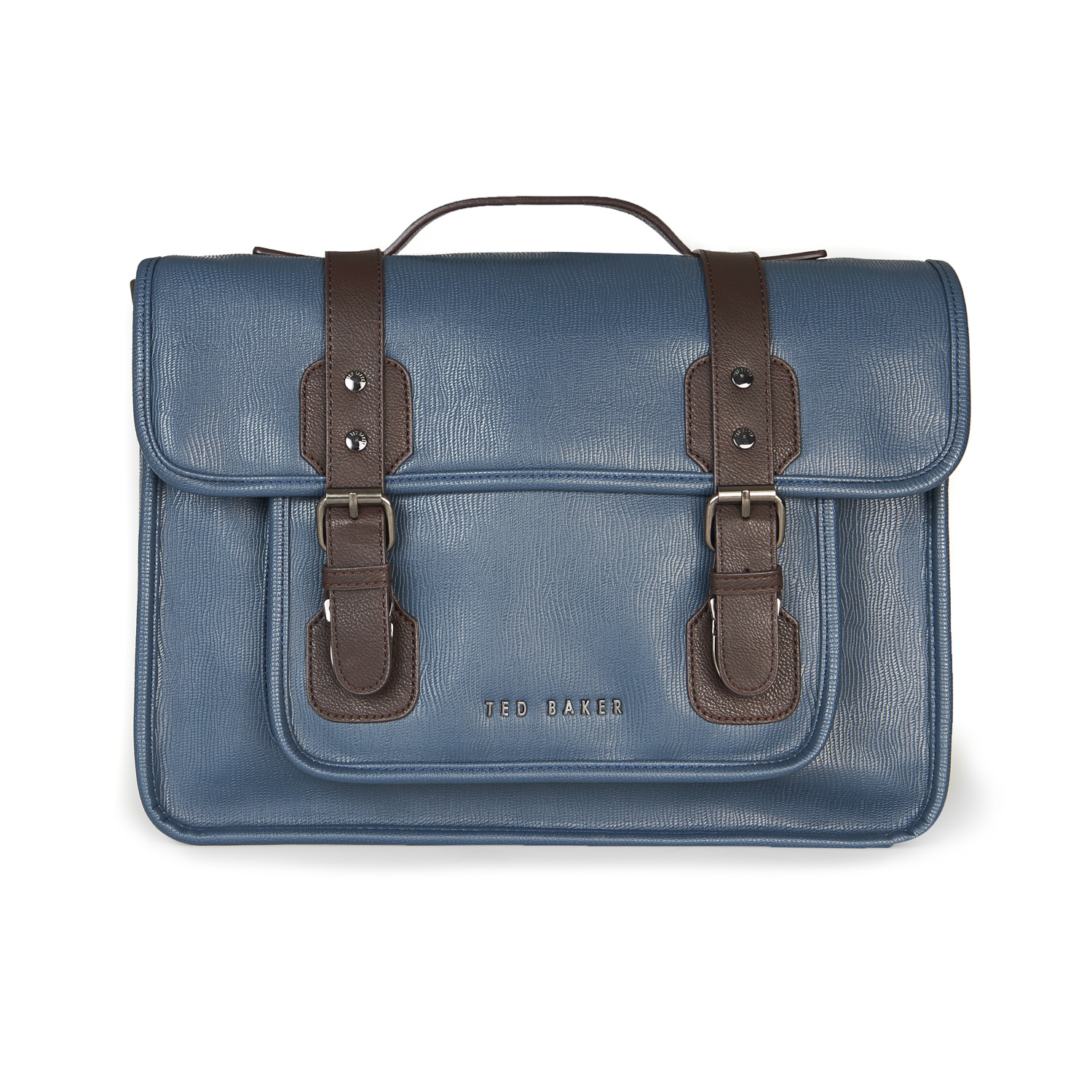 Ted Baker Electric Blue Satchel Bag in Blue for Men | Lyst