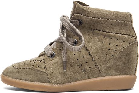 isabel marant sneakers bobby sale