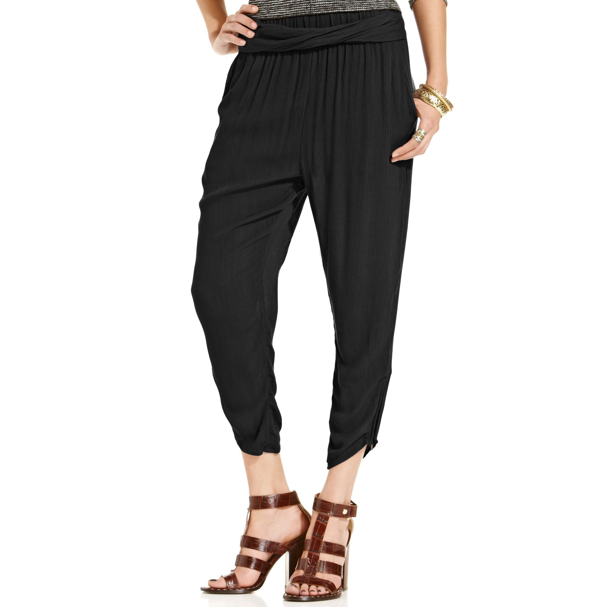 Free People Harem Pants in Black Lyst