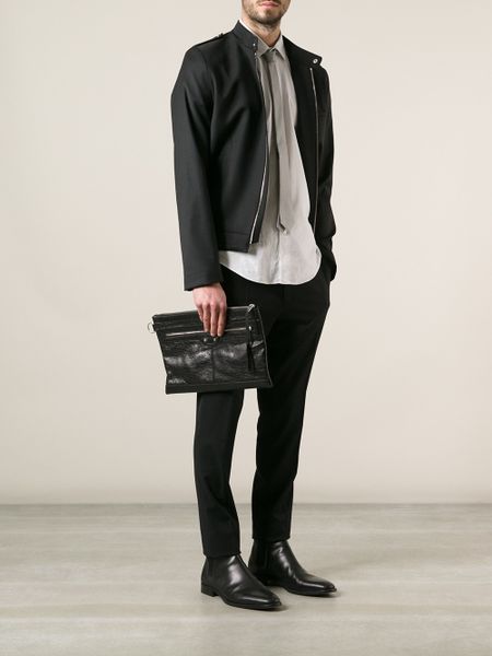 balenciaga clutch mens