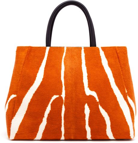 fendi zebra print bag