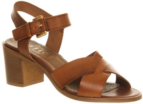 Office Double Dutch Sandal in Brown (Tan) | Lyst