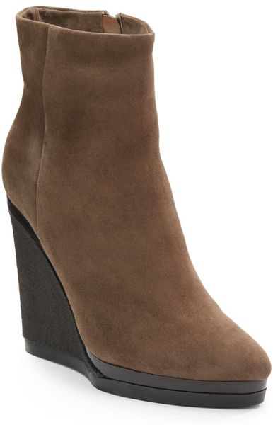 calvin klein wedge ankle strap