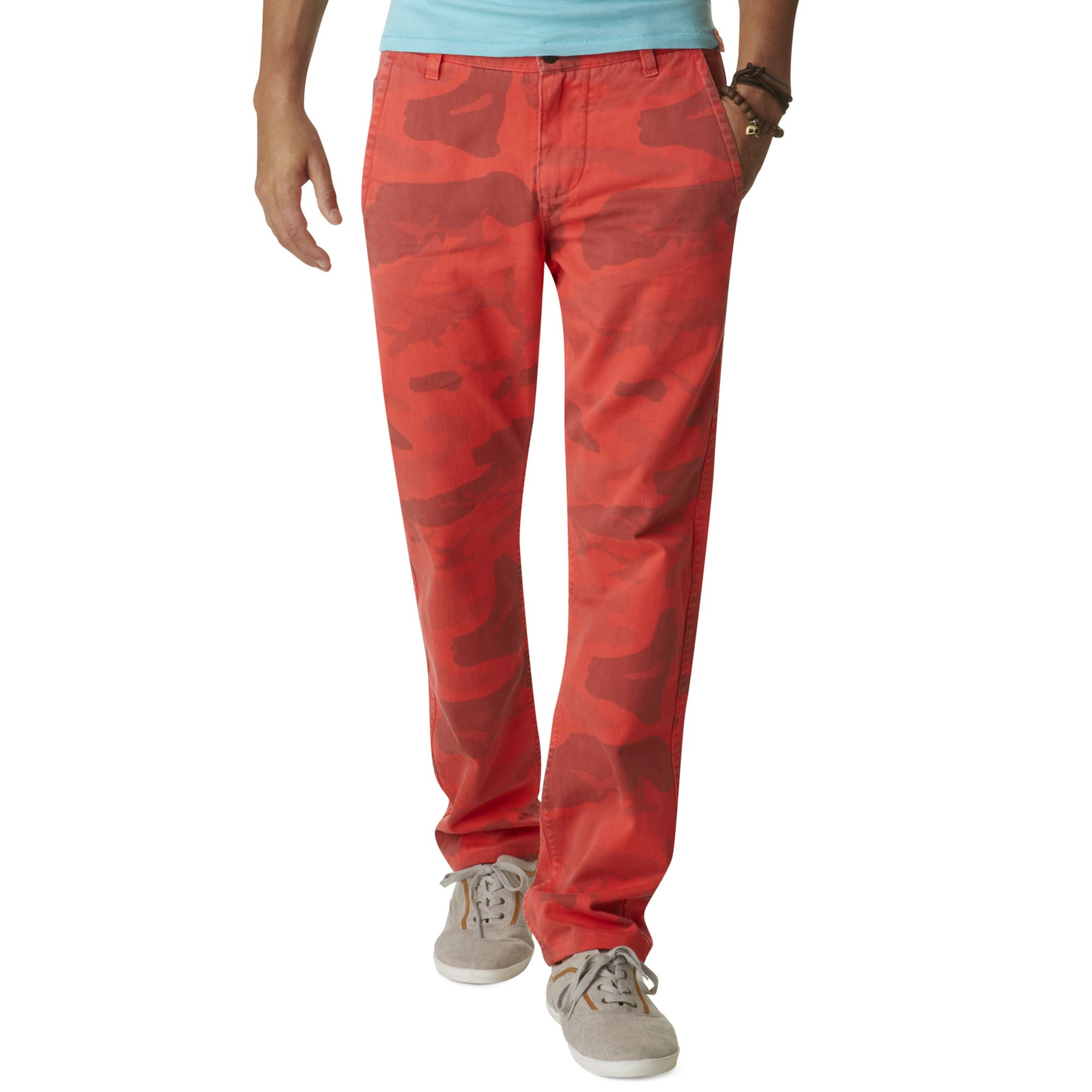 red camo pants