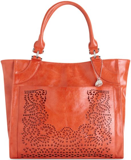 Big Buddha Violet Satchel in Orange Big Buddha Violet Satchel in Orange