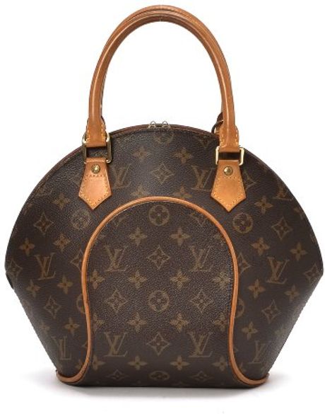 Louis Vuitton Preowned Brown Monogram Canvas Ellipse Pm Bag in Brown | Lyst
