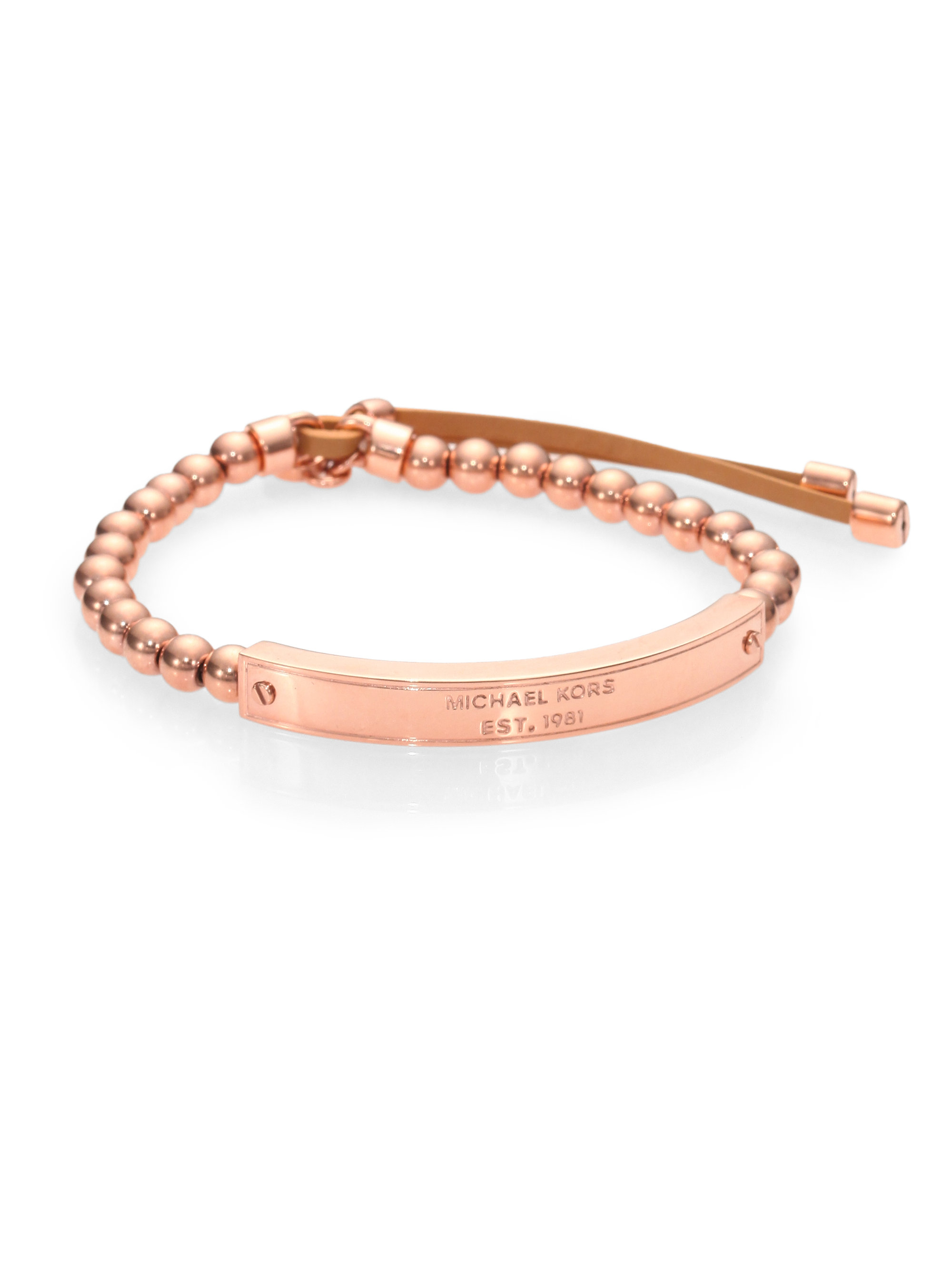 Photos of Michael Kors Pink Gold Bracelet