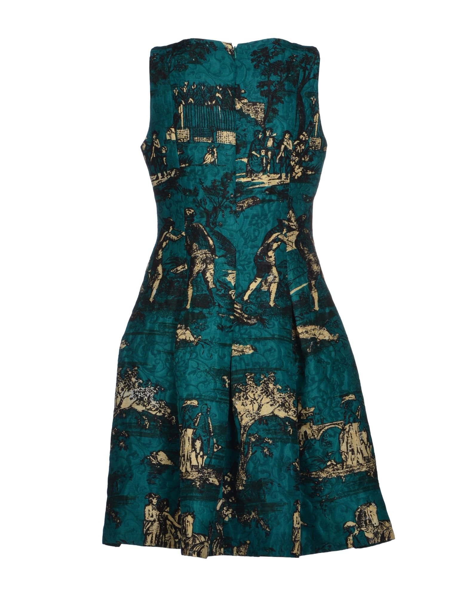 oscar de la renta green gown