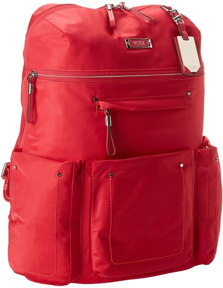 Tumi Voyageur Calais Backpack in Red (Lipstick) | Lyst