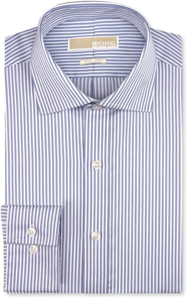 michael-kors-blue-michael-no-iron-soft-blue-stripe-dress-shirt-product ...