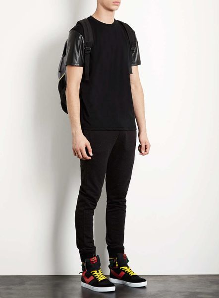 topman black joggers