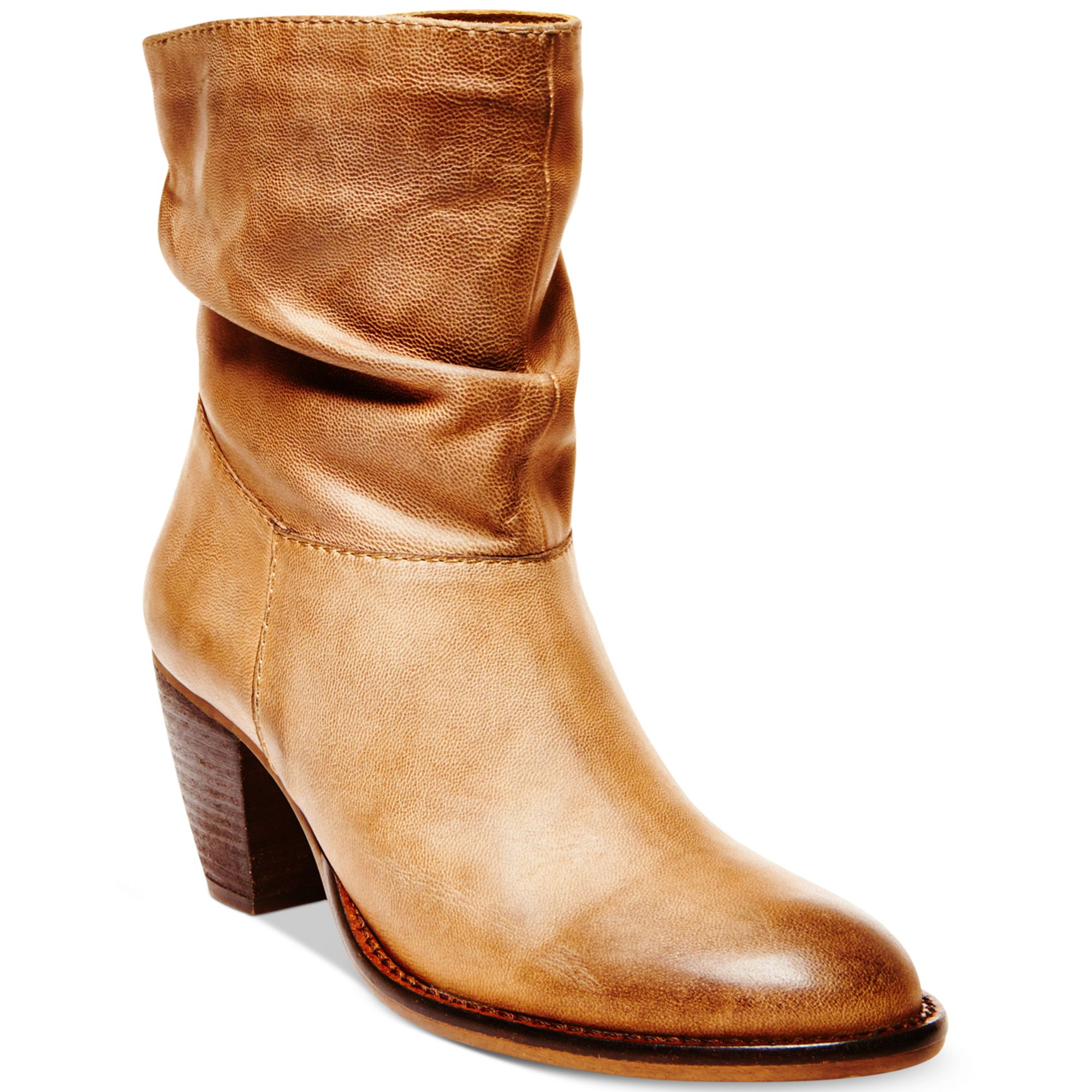 steven madden boots beige