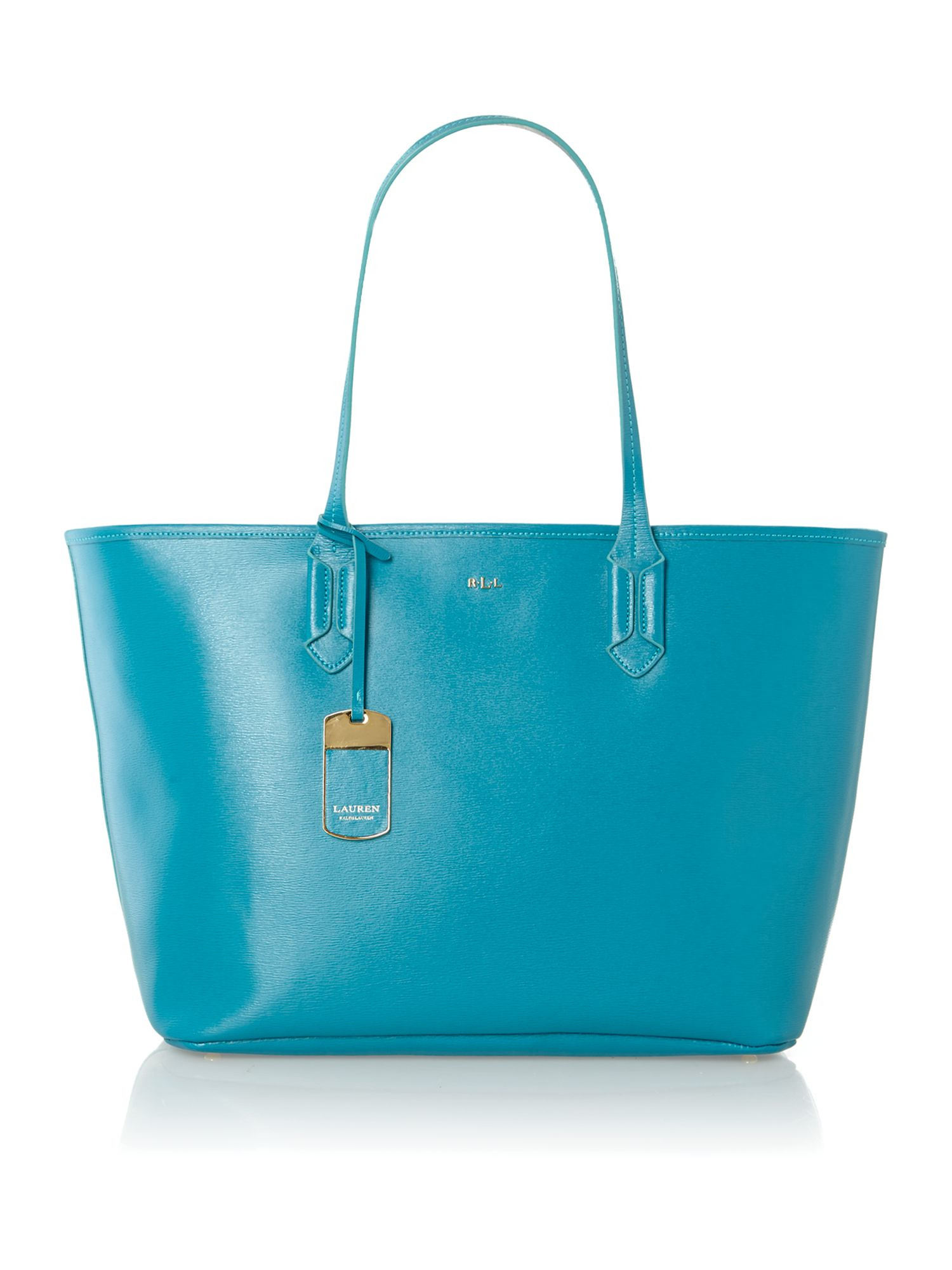 Lauren By Ralph Lauren Tate Blue Large Tote Bag in Blue | Lyst