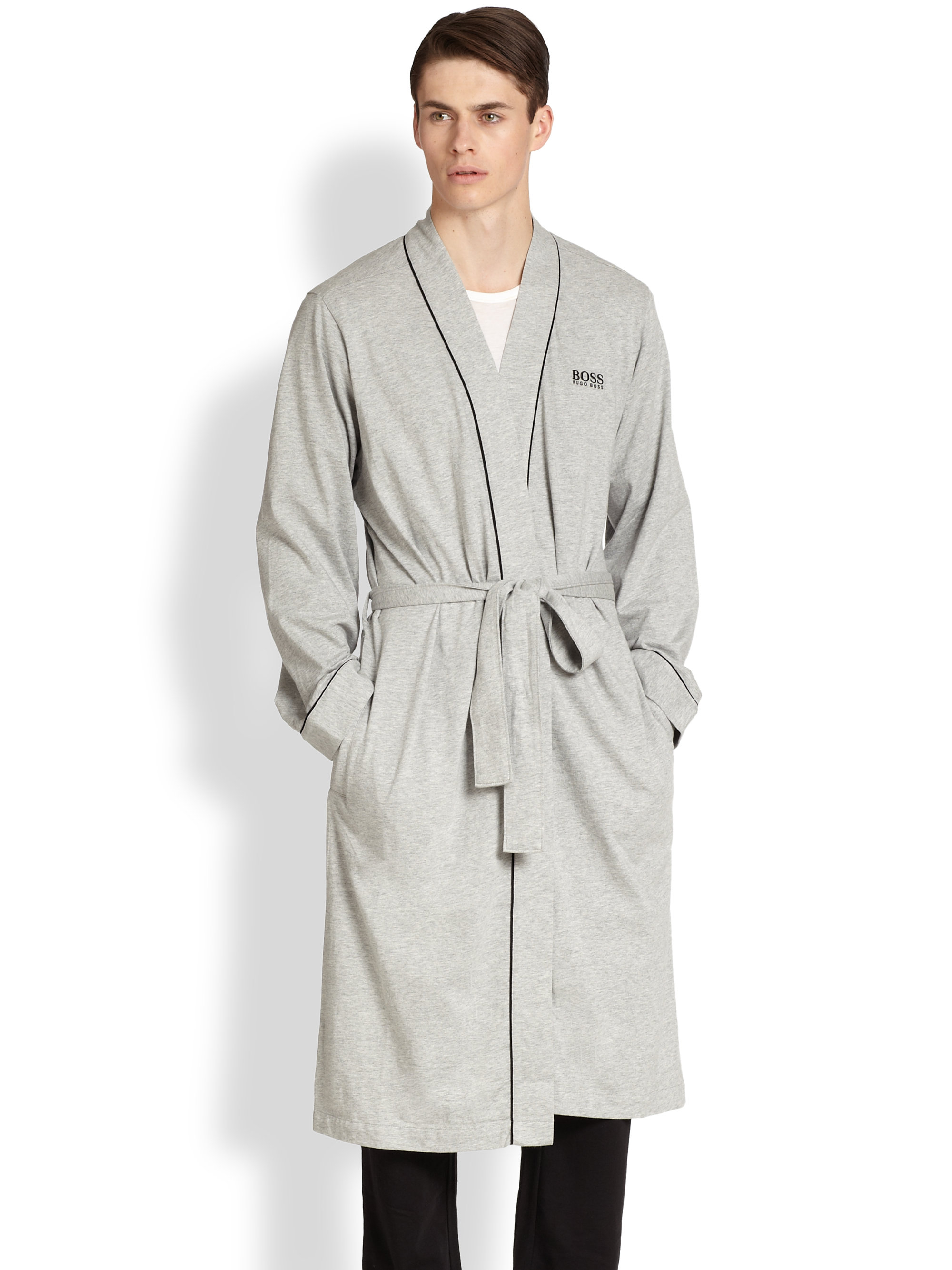mens hugo boss bathrobe