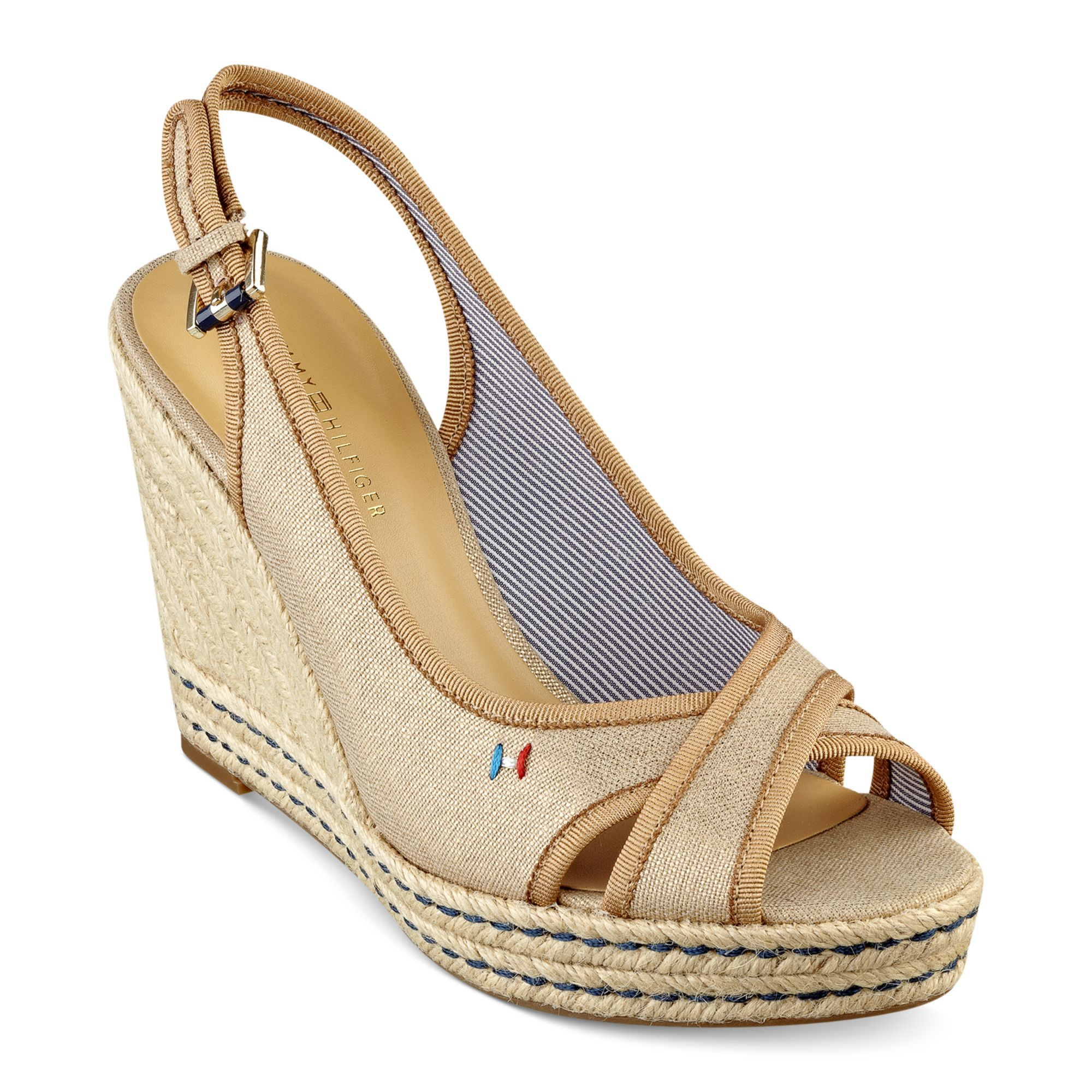 tommy hilfiger platform sandals