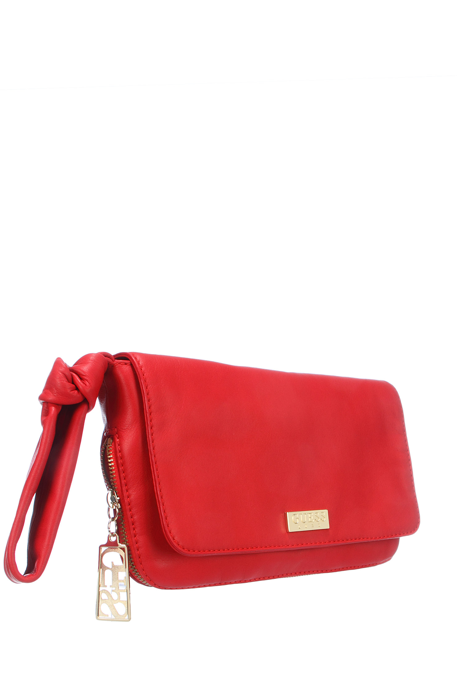 Guess Leather Bag Hwtime in Red | Lyst