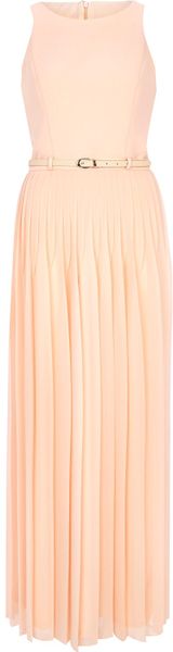 river island pleated maxi dress