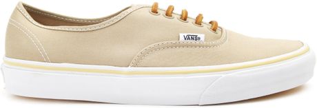 vans tan canvas