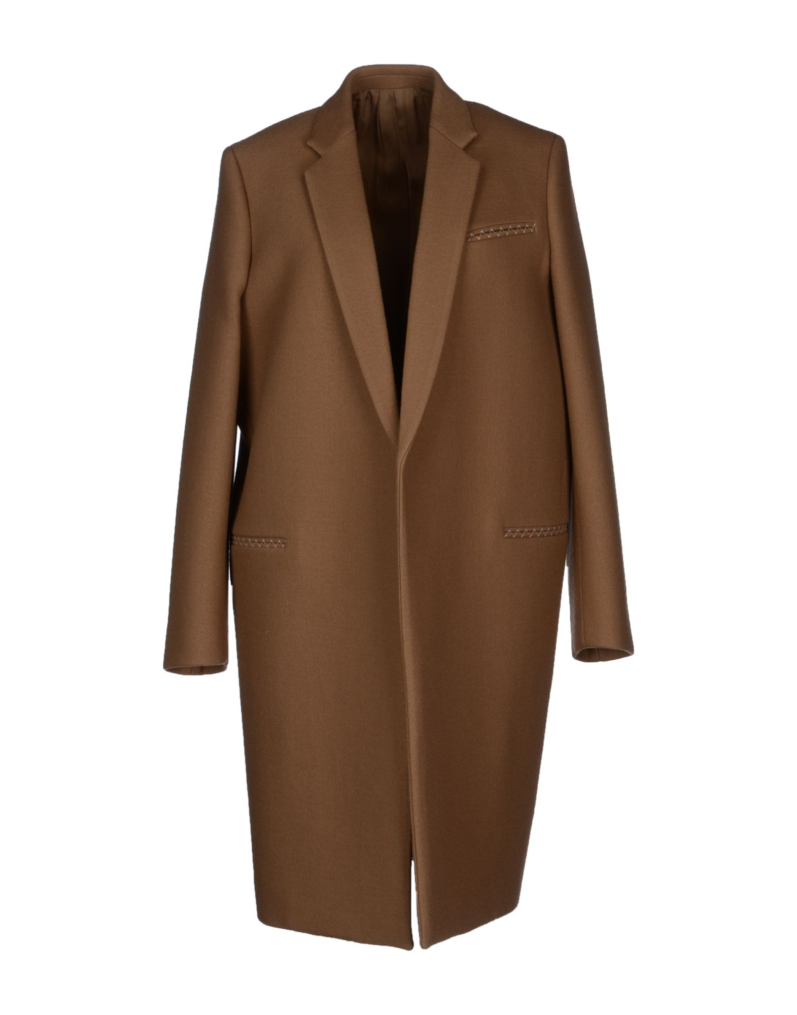 Celine Coat in Brown (Camel) | Lyst