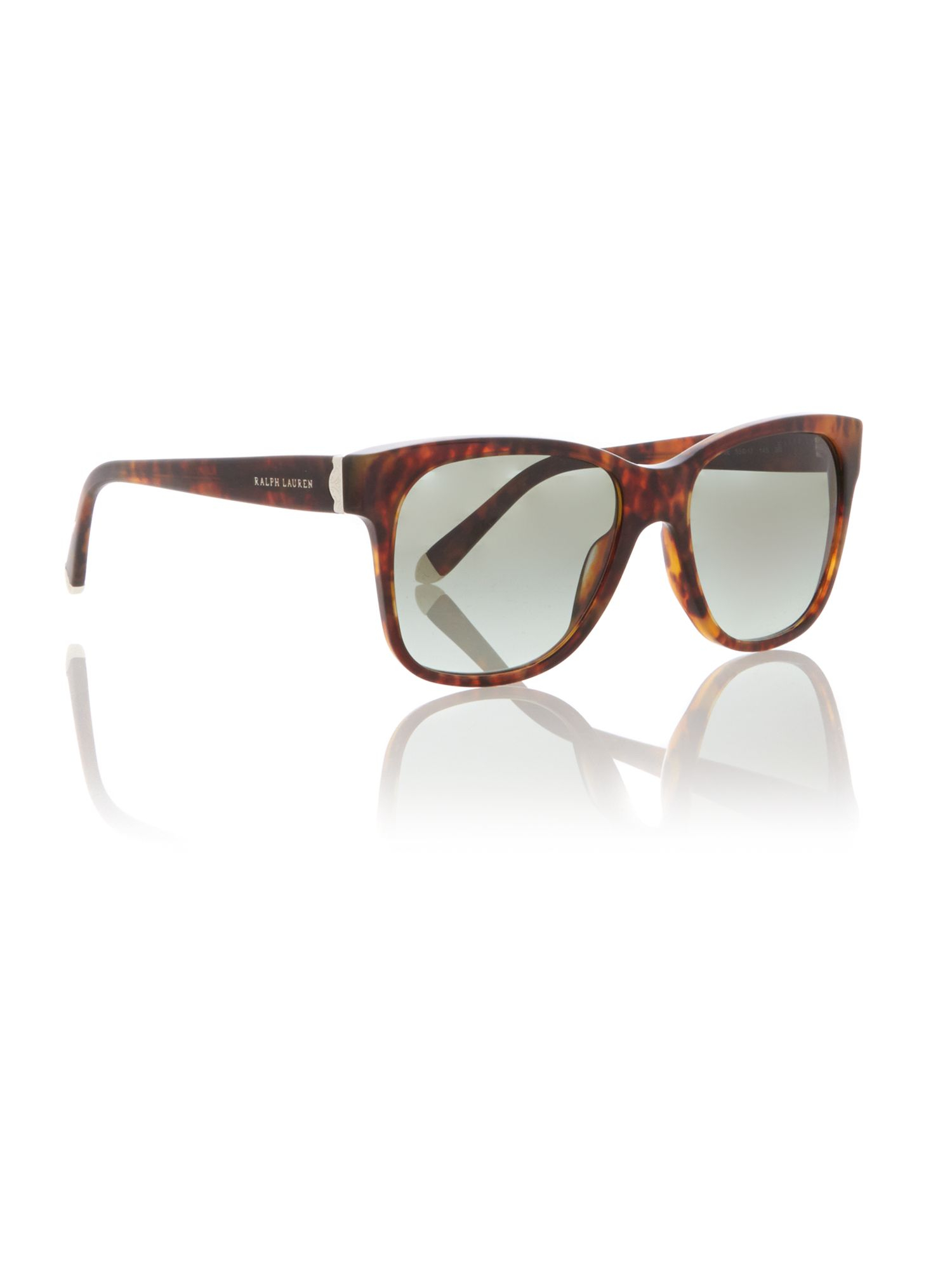 Ralph Lauren Womens Square Sunglasses in Brown Lyst