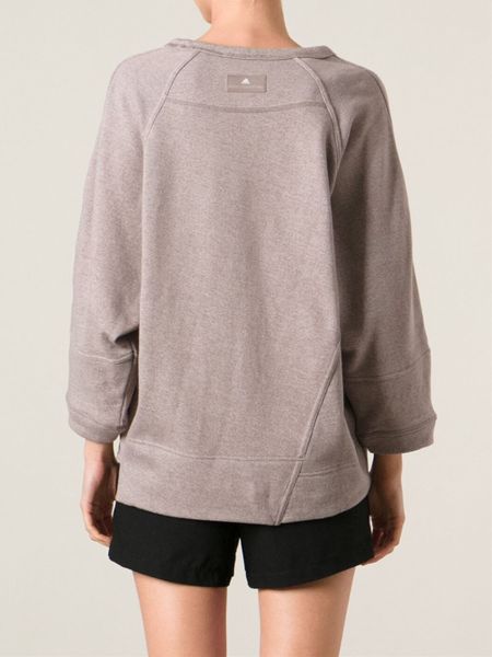 adidas originals new neutrals logo sweatshirt in beige