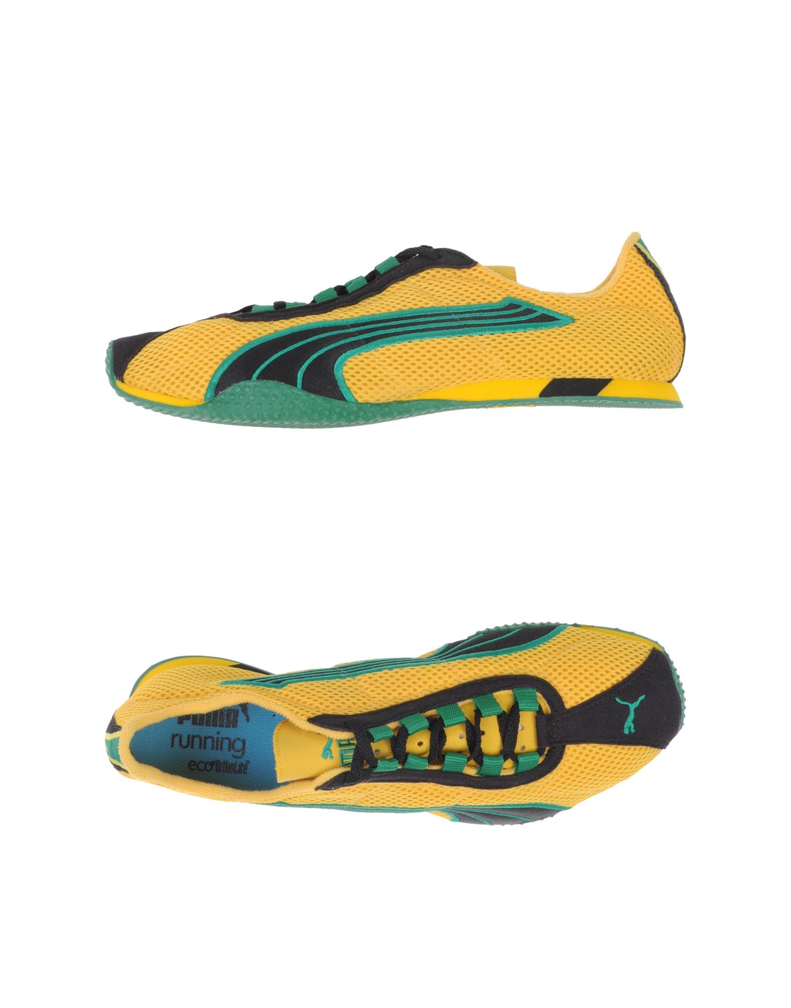 yellow puma trainers