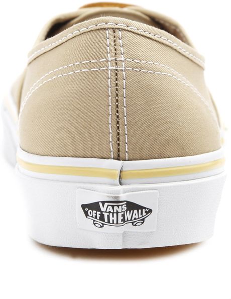 tan canvas vans