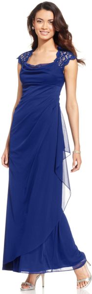 xscape glitter gown