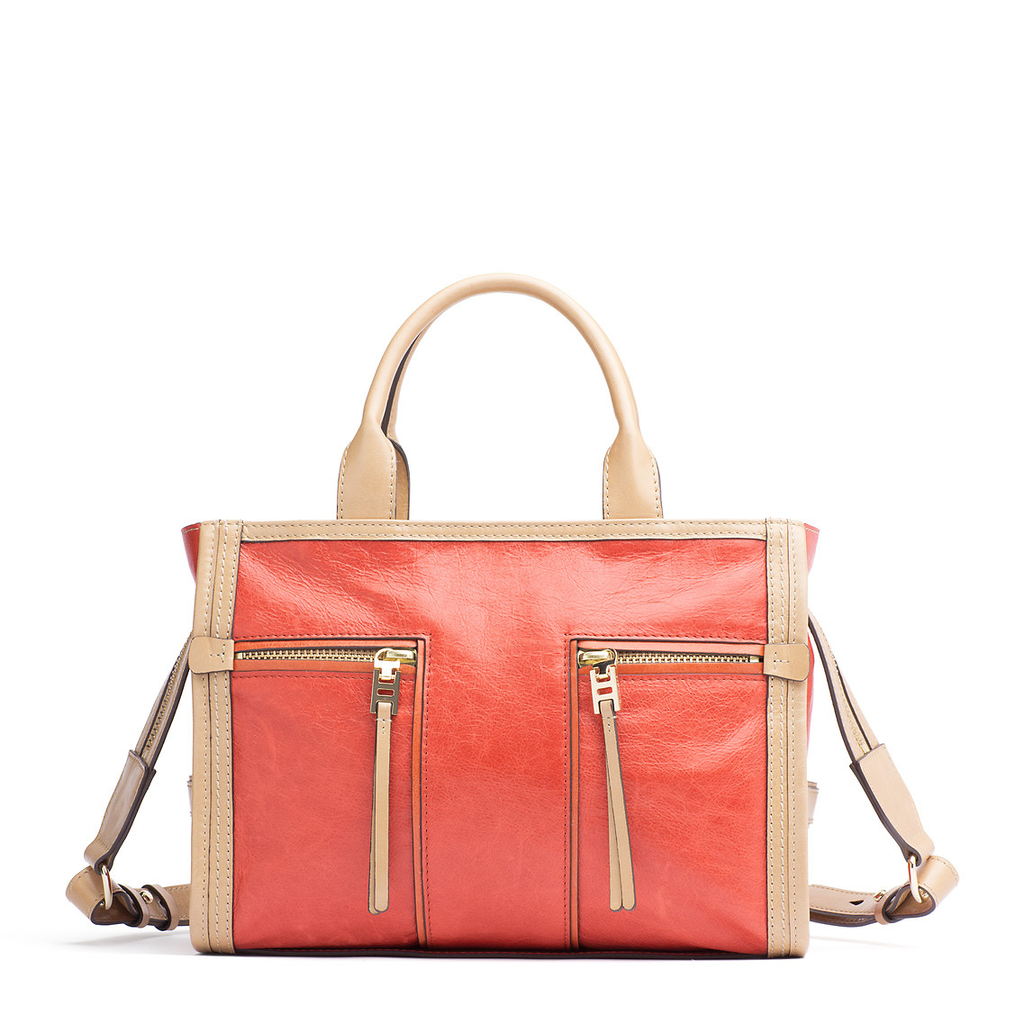 Tommy Hilfiger Hilfiger Collection Leather Shopper Bag in Multicolor