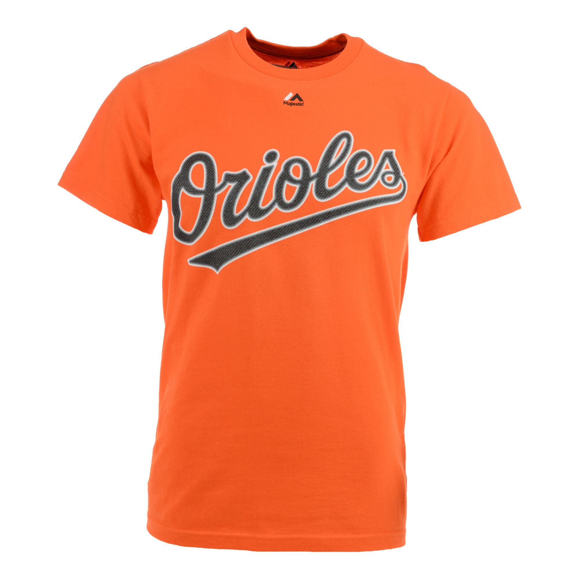 Majestic Mens Nick Markakis Baltimore Orioles Official Player Tshirt in