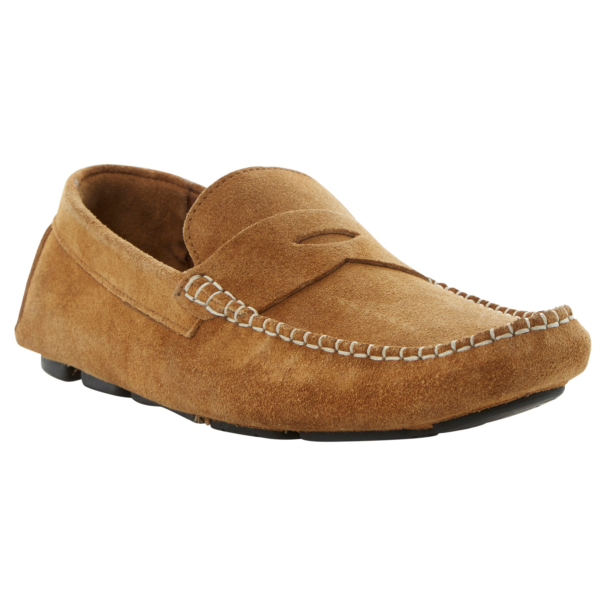 men's suede penny loafers